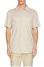 view 3 of 4 Short Sleeve Hermosa Shirt in Island Sand Fishscale