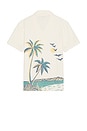 view 1 of 4 Cabana Towel Terry Shirt in South Sand Beach