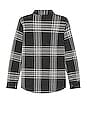 view 2 of 3 Legend Sweater Shirt in Charcoal Bone Plaid