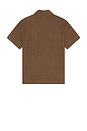view 2 of 4 Reserve Basque Camp Shirt in Dark Oakwood Pincheck