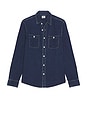 view 1 of 4 The Tried And True Chambray Workshirt in Night Lagoon Wash
