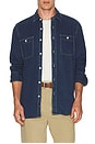 view 3 of 4 The Tried And True Chambray Workshirt in Night Lagoon Wash