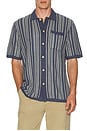 view 3 of 4 Sweater Shirt in River Cliffs Stripe
