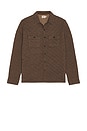 view 1 of 4 Epic Quilted Fleece Cpo Shirt in Mountain Branch Heather