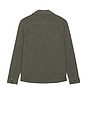 view 2 of 4 Inlet Knit Cpo Shirt in Olive Leaf Melange