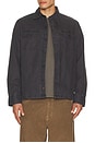 view 3 of 4 Lakeside Cpo Shirt in Washed Charcoal
