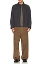 view 4 of 4 Lakeside Cpo Shirt in Washed Charcoal