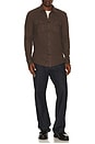 view 3 of 4 Legend Sweater Shirt in Valley Brown Twill