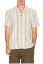view 1 of 4 CHEMISE in Teal Cliff Stripe