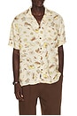view 1 of 5 Short Sleeve Kona Camp Shirt in Wave Breaks Scenic