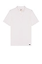 view 1 of 3 Movement Short Sleeve Polo in White