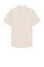 view 2 of 3 Short Sleeve Breeze Shirt in Sand Shell Stripe