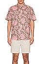 view 3 of 3 Short Sleeve Breeze Shirt in Cedar Beach Blossom