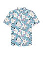 view 1 of 3 Short Sleeve Breeze Shirt in Summer Sky Hawaiian