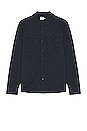 view 1 of 4 Epic Quilted Fleece Cpo Overshirt in Navy Melange