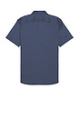 view 2 of 4 Short Sleeve Movement Shirt in Navy Dusk Diamond Print