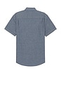 view 2 of 3 Short Sleeve Stretch Playa Shirt in Weathered Blue
