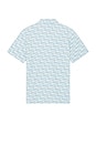 view 2 of 3 Short Sleeve Cabana Towel Terry Shirt in Endless Peaks