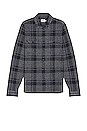 view 1 of 3 Legend sweater shirt in Grey Seas Plaid