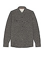 view 1 of 3 Epic Quilted Fleece CPO in charcoal heather