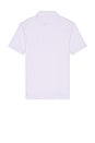 view 2 of 4 Short Sleeve Movement Pique Polo in Lilac Summer Vines