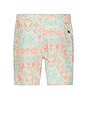 view 2 of 3 Shorelite Swim Trunk in Tropic Cay Block Print