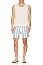 view 3 of 5 T-SHIRT DE BAIN in Beach Breeze Stripe