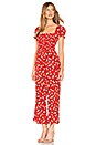 view 2 of 3 Della Jumpsuit in Red Jasmine Floral
