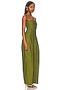 view 2 of 3 Alegrias Jumpsuit in Palm Green