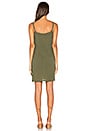 view 3 of 4 Kara Wrap Dress In Plain Khaki in Plain Khaki