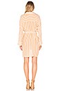 view 3 of 3 Debbie Shirt Dress in Zeus Stripe Print Vintage Peach