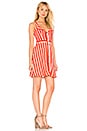 view 2 of 3 Le Petite Dress in Tangerine Mazur Stripe