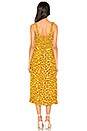 view 3 of 3 VESTIDO NOEMIE in Saffron Thelma Floral