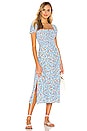 view 1 of 3 ROBE CASTILO in Blue Jasmine Floral
