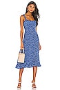 view 1 of 3 VESTIDO NOEMIE in Blue Monette Floral