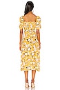 view 3 of 3 Majorelle Dress in Jasmin Yellow Pomeline Floral
