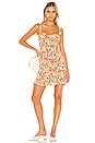 view 1 of 3 VESTIDO LOU LOU in Apricot Le Rose Floral