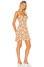 view 2 of 3 VESTIDO LOU LOU in Apricot Le Rose Floral