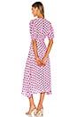 view 3 of 3 Vittoria Midi Dress in Sylve Dot Lilac