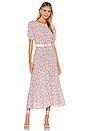 view 1 of 4 Beline Midi Dress in Pink Vionette Floral