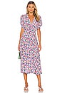 view 1 of 3 Marie Louise Midi Dress in Nefeli Floral