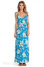 view 1 of 4 ROBE MAXI LULLABY in Sundance Blue Print