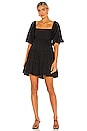 view 1 of 3 Eryn Mini Dress in Plain Black