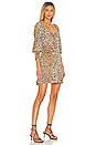 view 2 of 3 Arianne Mini Dress in Le Cinq Animal Print