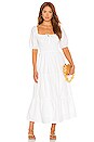 view 1 of 3 VESTIDO MIDI RENE in Plain White