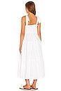 view 3 of 4 Bellamy Midi Dress in Plain White