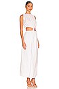 view 2 of 3 VESTIDO MIDI ZETA in White