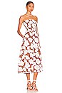 view 2 of 3 Madella Midi Dress in Bastia Floral Print