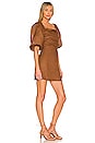view 2 of 3 Venezia Mini Dress in Cinnamon