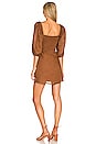 view 3 of 3 Venezia Mini Dress in Cinnamon